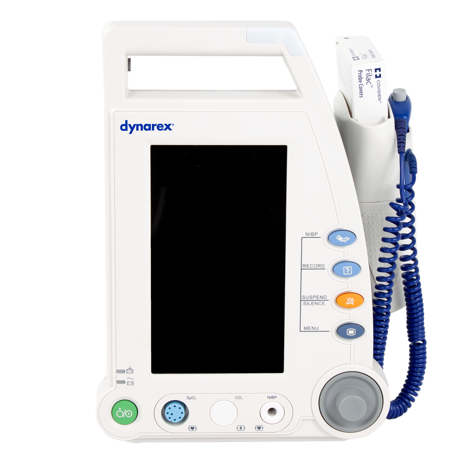 Vital Signs Patient Monitor, w/ Stand, Touch Screen, by Dynarex