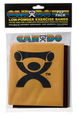 CanDo Exercise Band - Challenging Pack