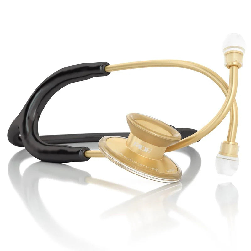 MDF Acoustica Stethoscope, Black/Matte Gold