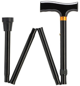 Folding Cane - Black