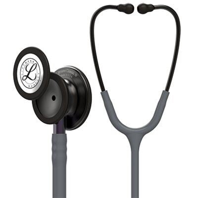 5873 Littmann Classic III - Gray w/ Smoke & Violet Stem