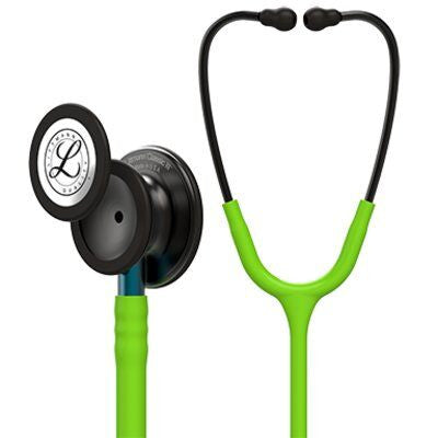 5875 Littmann Classic III - Lime Green w/ Smoke & Blue Stem