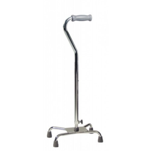 Quad Cane, Aluminum, Ortho-Ease® Grip, Large Base