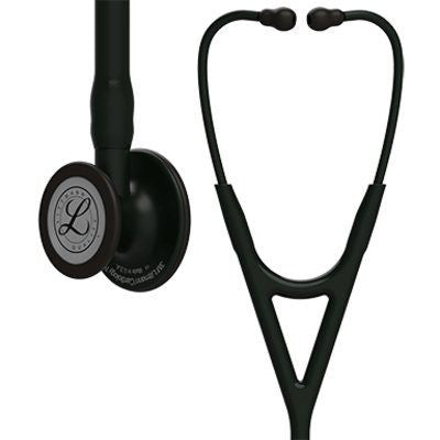 6163 Littmann Cardiology IV - Black w/ All Black Finsih