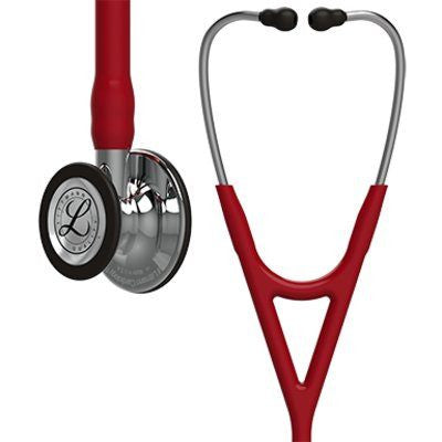 6170 Littmann Cardiology IV - Burgundy w/ Mirror Finish