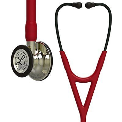 6176 Littmann Cardiology IV - Burgundy w/ Champagne Finish