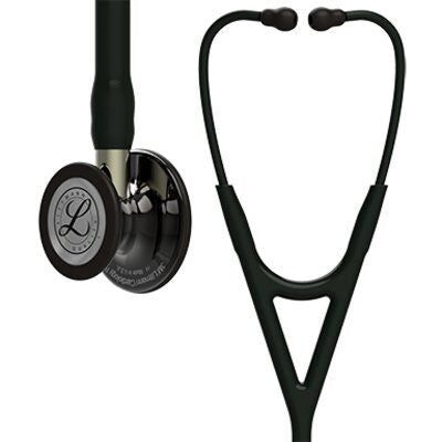 6204 Littmann Cardiology IV - Black w/ Smoke & Champagne Stem