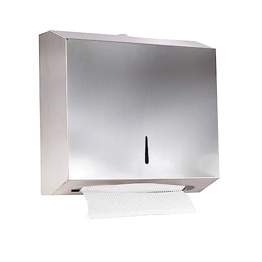 C-Fold Stainless Steel Paper Towel Dispenser