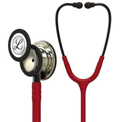 5864 Littmann Classic III - Burgundy w/ Champagne Finish